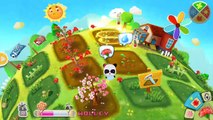 Kids Learn Gardening with Baby Pandas Flower Garden - Baby Bus Games For Children and Babies