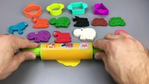 Fun Play and Learn Colours and Shapes with Play Dough Modelling Clay Creative