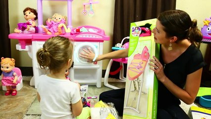 Baby Daycare Cleaning Pretend Play Feeding & Potty Training Baby Alive Nursery Iron Playset & Sweep