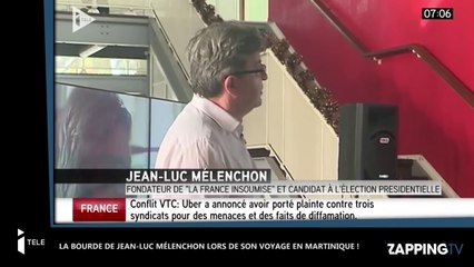 Jean-Luc Mélenchon : sa bourde lors de son voyage en Martinique
