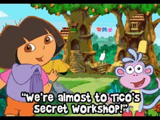 Doras Nutty Forest - Dora Games - Dora The Explorer ( Full Game )