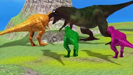 Kids Cartoon Gorilla Evil Attack Movie Monster Dinosaur Dragon Godgilla 3D Animated Fight Scenes