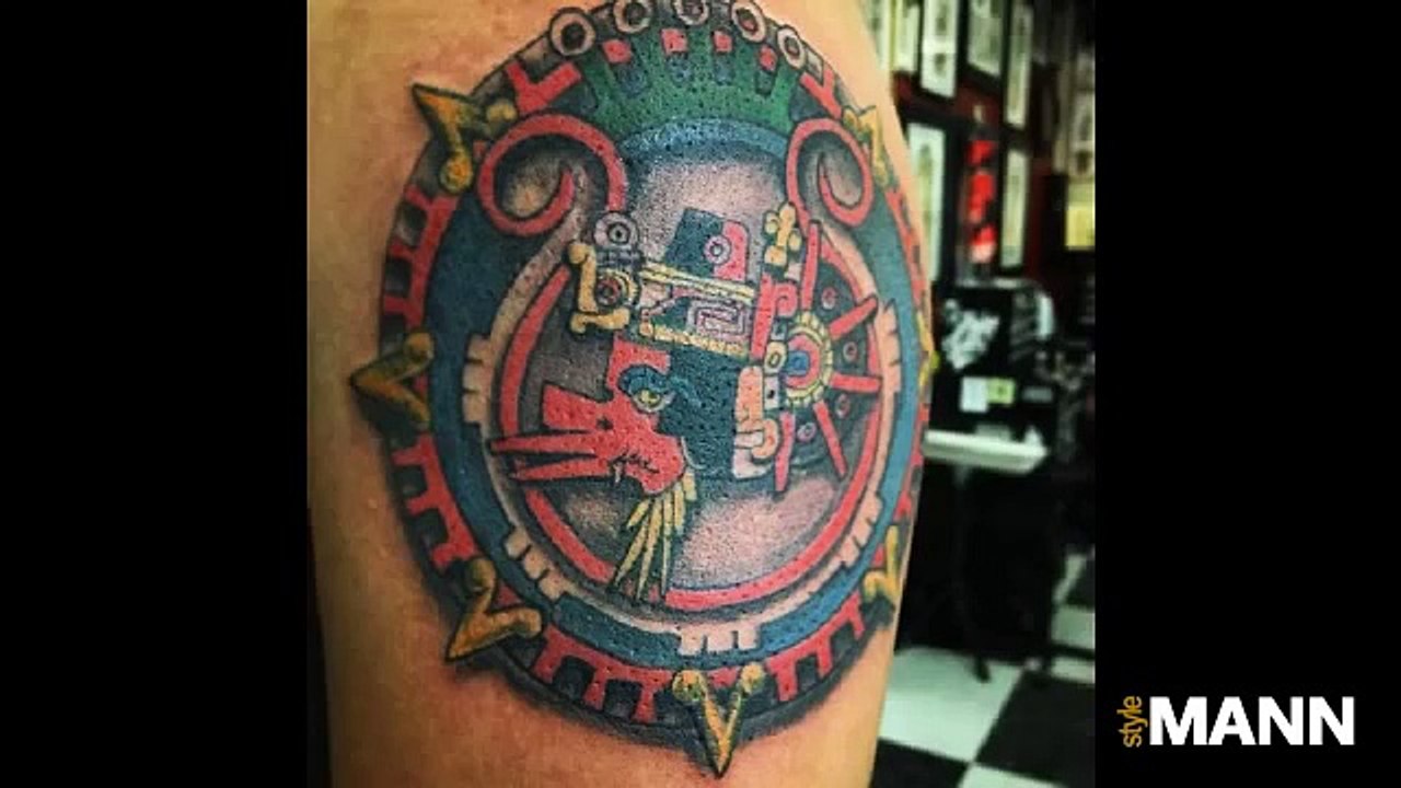 85 Mighty Aztec Tattoo Designs