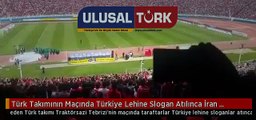 SON DAKİKA !! Türk Takımının Maçında Türkiye Lehine Slogan Atılınca İran Televizyonu Yayını Kesti. | www.ulusalturk.com