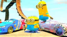 [ Lightning McQueen ] Nursery Rhymes Minions & Disney Cars Raoul Caroule & Boost Childrens Songs.mp