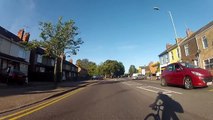GL03 JYY Must get in front fail. Then cyclist forced off the road