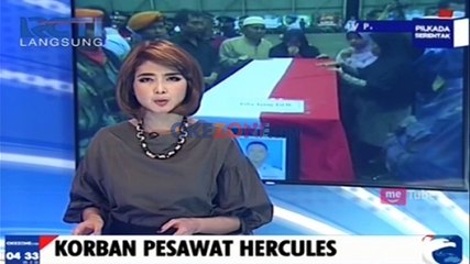 13 Korban Jatuh Pesawat Hercules di Wamena Diserahkan Keluarga