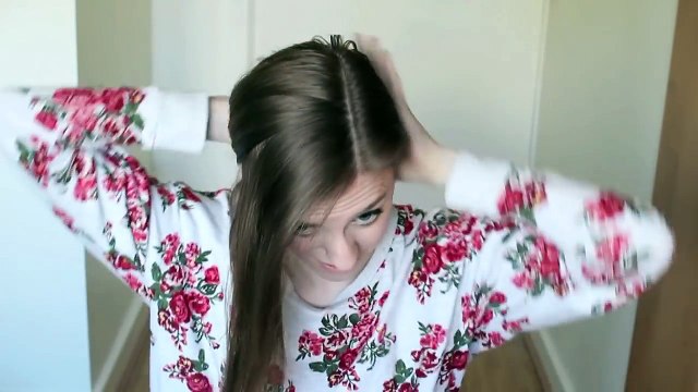 DIY Braided Updo with Curls | Updo Hairstyles | Braidsandstyles12