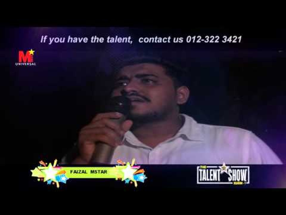 The Talent Show | Season 1 | Malaysian Stars | Faizal | Enthan uyirae | Unplugged