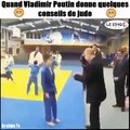 Quand Vladimir Poutin donne quelques conseils de judo
