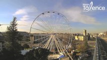 TIMELAPSE du montage de la grande roue de Talence