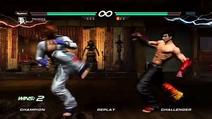 Hwoarang VS Jin Kazama