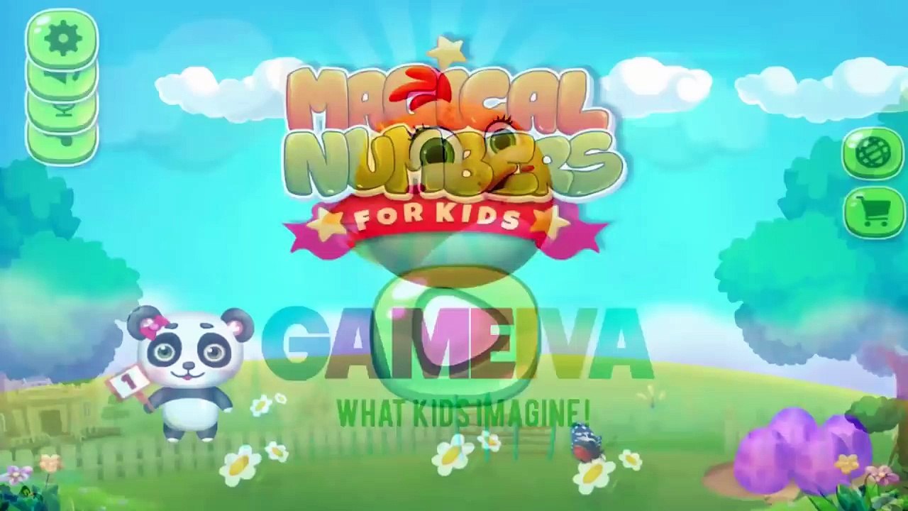 Magical Numbers | Kids learn writing Numbers wi...