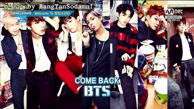 [Vietsub] BTS (방탄소년단) - M!Countdown Begins Part 1/6
