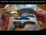 set couteaux à lames ceramique Kealive