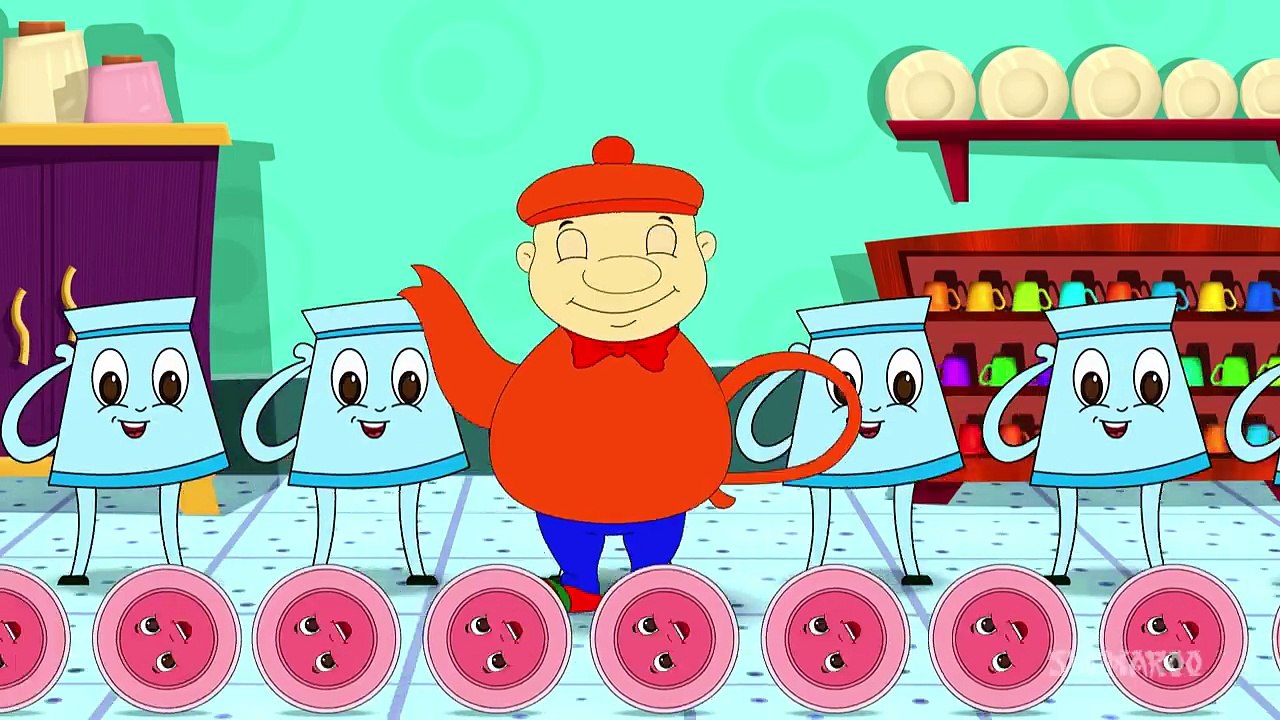 I am a Little Tea Pot (मैं हूँ चायदानी ) | Hindi Rhymes for Children | (HD)