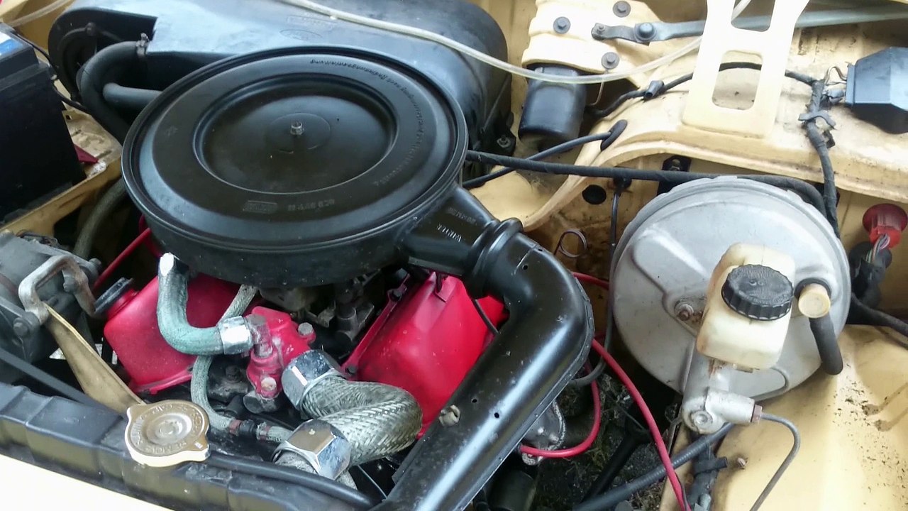 1974 Ford Consul V4-Motor