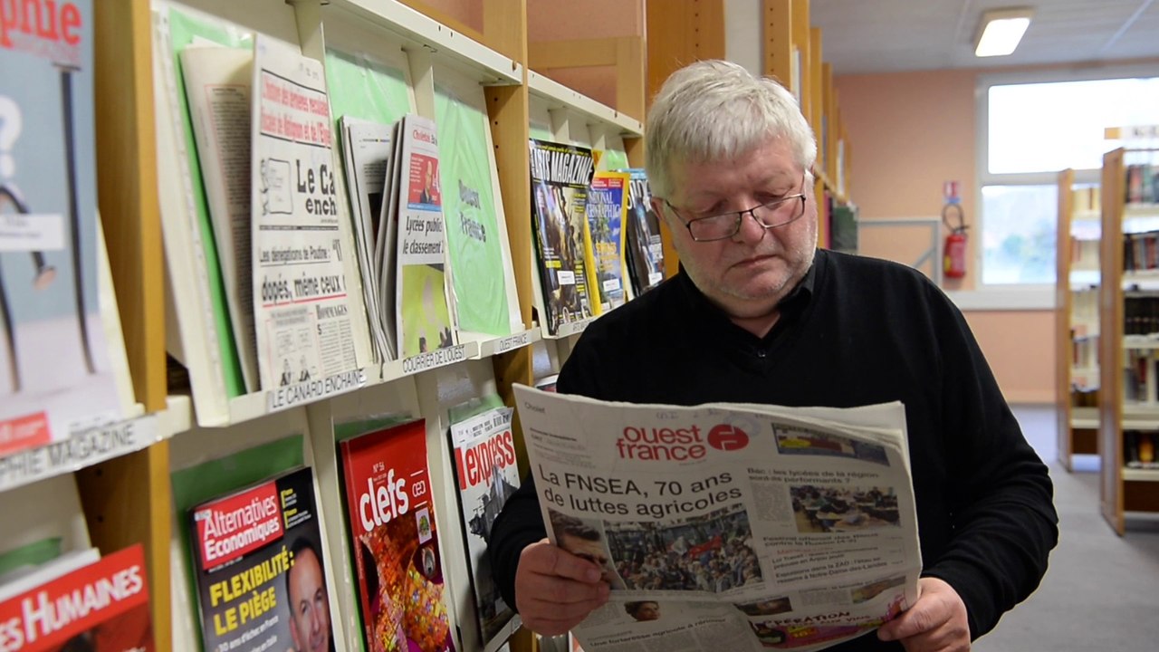 Témoignage de Michel Caillard, référent journaliste au lycée Renaudeau-Mode de Cholet (Maine et Loire)