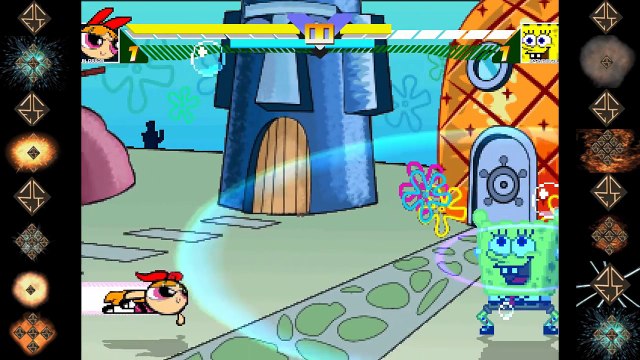 Blossom (Powerpuff Girls) vs SpongeBob (Spongebob SquarePants) - Ultimate Mugen Fight 2016