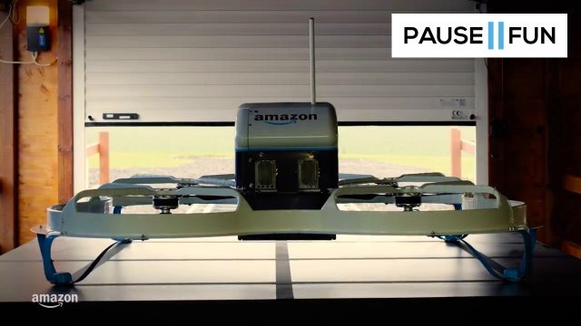 Première livraison par Drone pour Amazon !