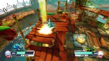Skylanders Swap Force Warnado Vs Slobber Tooth Battle Mode Arena Multiplayer Part 3 [HD]