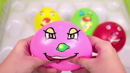 Globos de agua  Aprende los colores