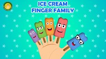 ICE CREAM Finger Family Nursery Rhymes for Childrens