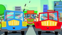 wheels on the bus go round and round | nursery rhymes | kids songs | baby rhymes