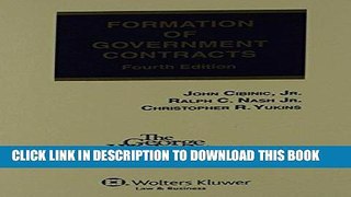 [PDF] Formation of Government Contracts, Fourth Edition (Softcover) Full Collection