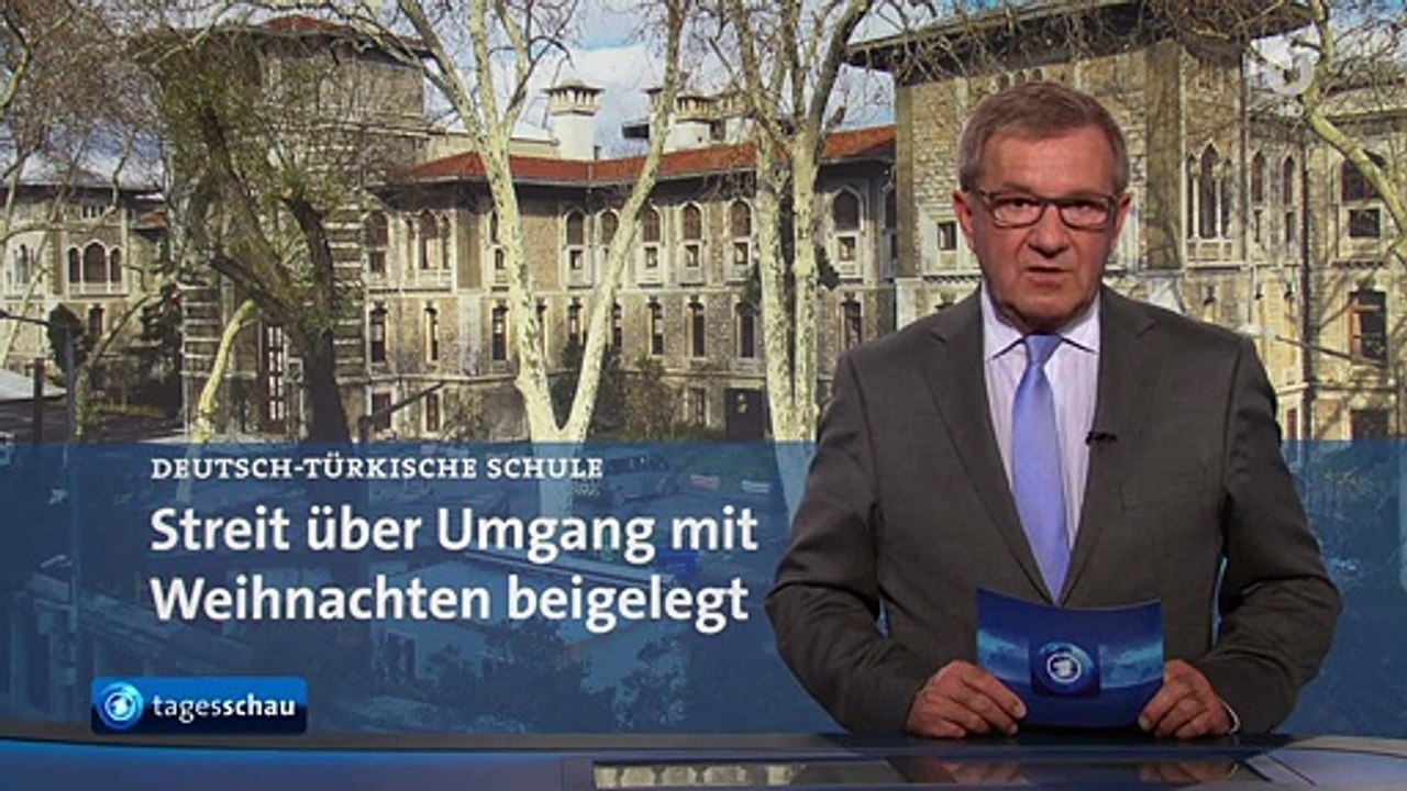 SCHWERPUNKT: Streit über Weilnachten an türkischer Schule beigelegt | Tagesschau24