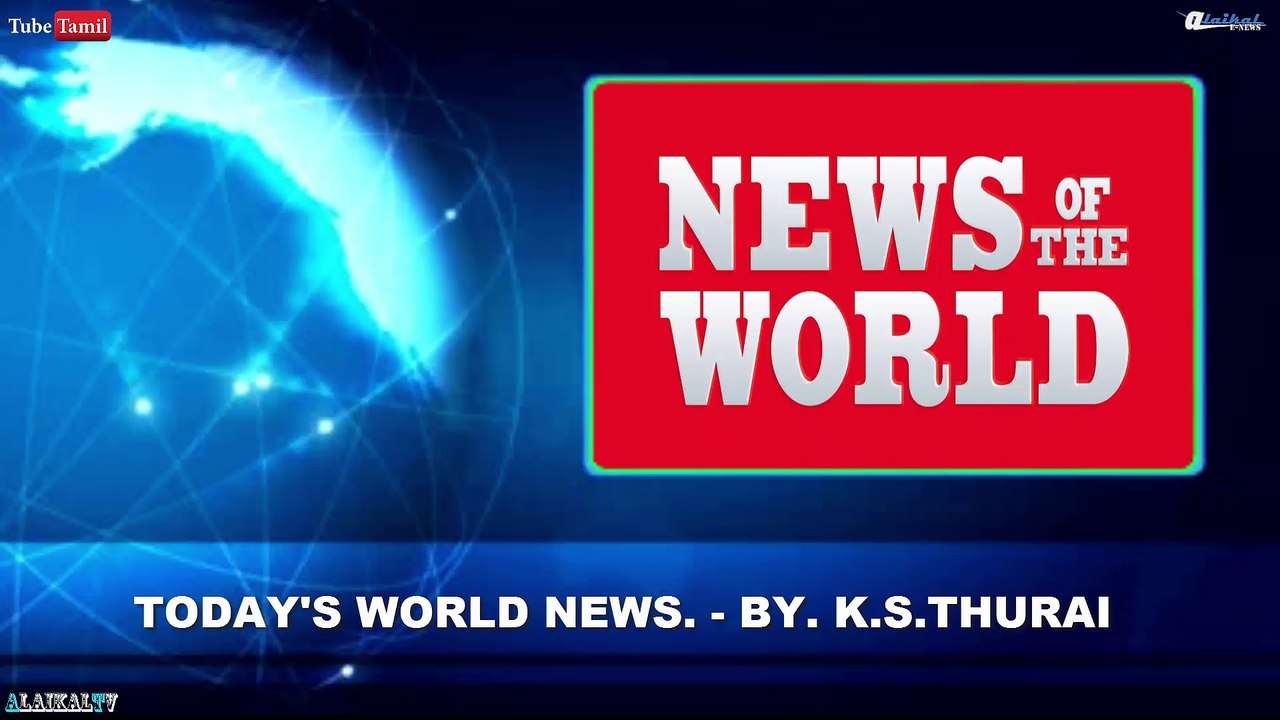 Today's World News. 19.12.16 - By. K.S.Thurai