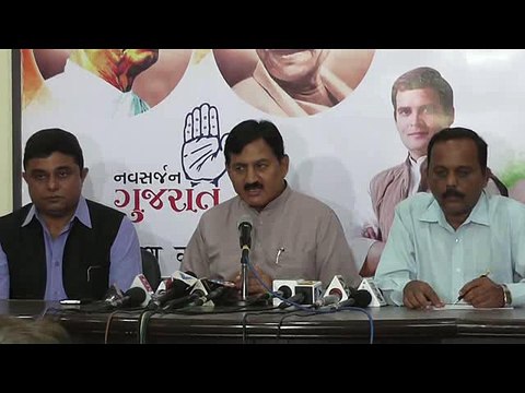 Bharatsinh Solanki Gujarat Congress Prez on visit of Rahul Gandhi to Mehsana