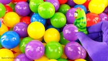 “Ball Pit Show” Learn Colors! Fun Toy Surprises! Learn the Alphabet!