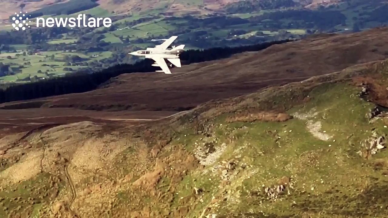 Tornado jet passes through rainbow