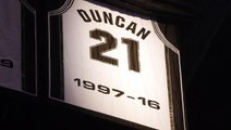 NBA weekend in review: Spurs retire Tim Duncan's number