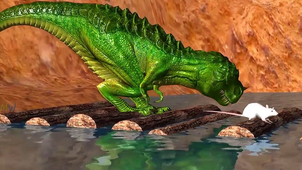 Dinosaur Cartoons For Children | Gorilla Vs Dinosaur Fighting | Animal Videos For Kids | 3d