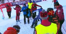 Eric Barone a descendu la piste de la coupe du monde de ski à Val d'Isère