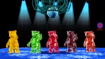 Finger Family Rhymes for Children Gummy Bear Cartoons | Finger Family Children Nursery Rhymes