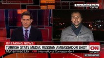 Turkish media Russian ambassador shot