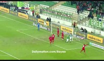 Kubilay Kanatsizkus Goal HD - Bursaspor 1-0 Antalyaspor - 19.12.2016