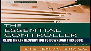 [PDF] The Essential Controller: An Introduction to What Every Financial Manager Must Know Full