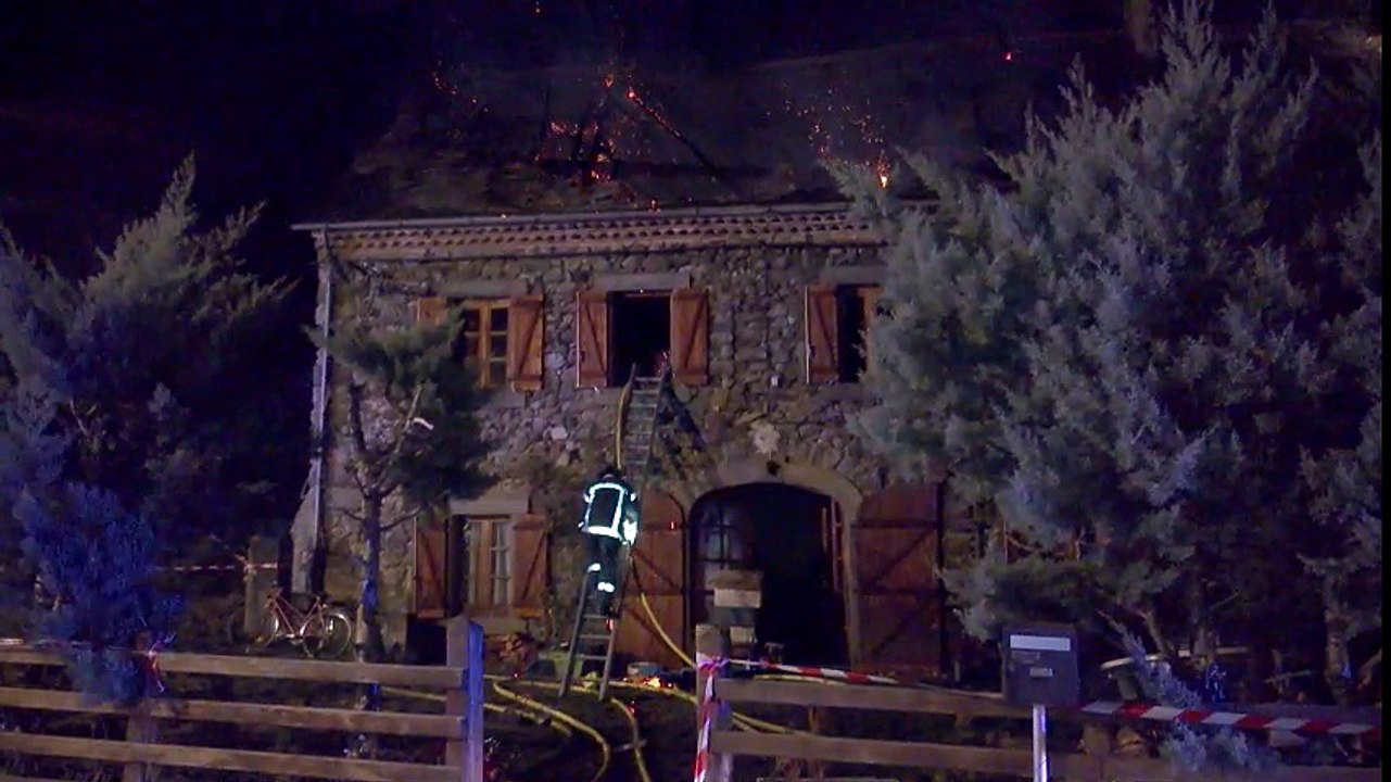 Une maison prend feu à Saint-Julien-en-Champsaur