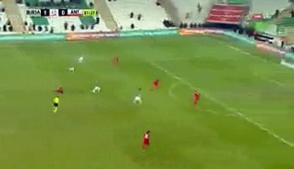 Pablo Batalla Goal - Bursaspor	2-0	Antalyaspor 19.12.2016