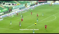 Deniz Kadah Goal HD - Bursaspor 2-1 Antalyaspor - 19.12.2016