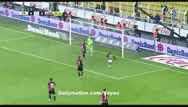 Moussa Sow Goal - Fenerbahce 1-0 Genclerbirligi - 19.12.2016 [HD]