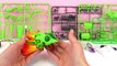 Eidechse selber bauen - technisches Spielzeug mit vielen Teilen zum Zusammenbauen-Aufbau Teil 2