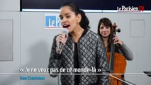 Jane Constance chante en live au Parisien