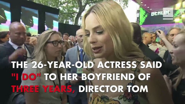 Margot Robbie and Tom Ackerley reportedly got married in a secret ceremony