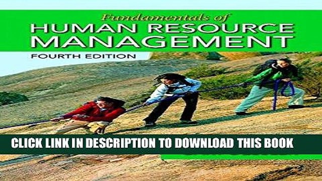 [PDF] Fundamentals of Human Resource Management (4th Edition) Full Online