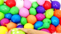Nursery Rhymes with Wet Water Balloons | MY GREEN BALLOON | BABY KIDS NURSERY RYHMES SONGS YOUTUBE